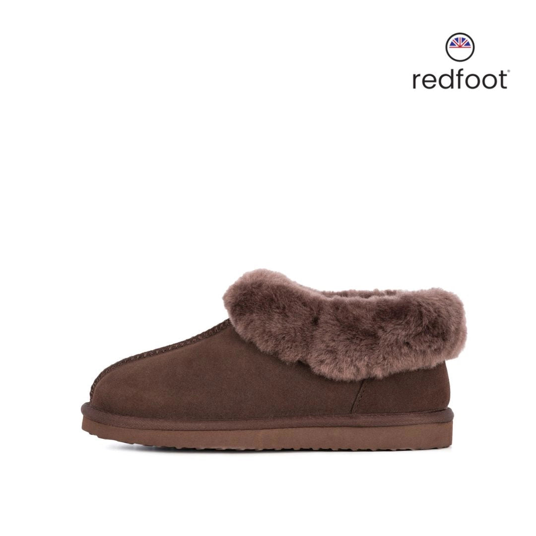 Ladies Sheepskin Slipper Bootie