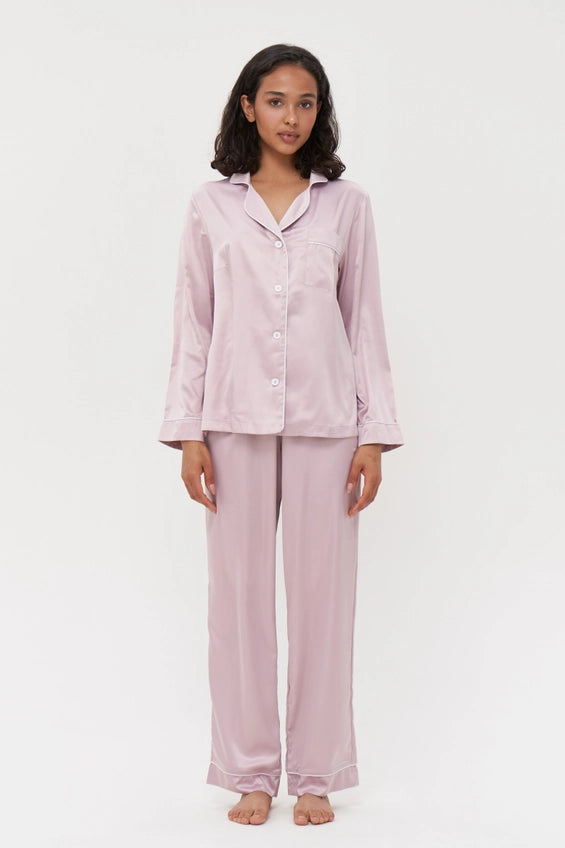 Satin Pyjamas - Identity Lingerie