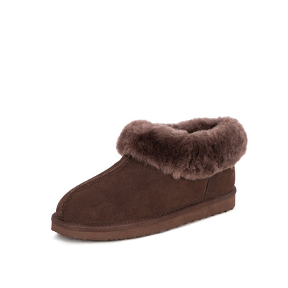 Ladies Sheepskin Slipper Bootie