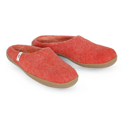 Wool Slippers with Rubber Sole- egos Copenhagen