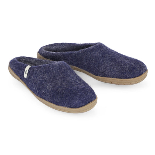 Wool Slippers with Rubber Sole- egos Copenhagen