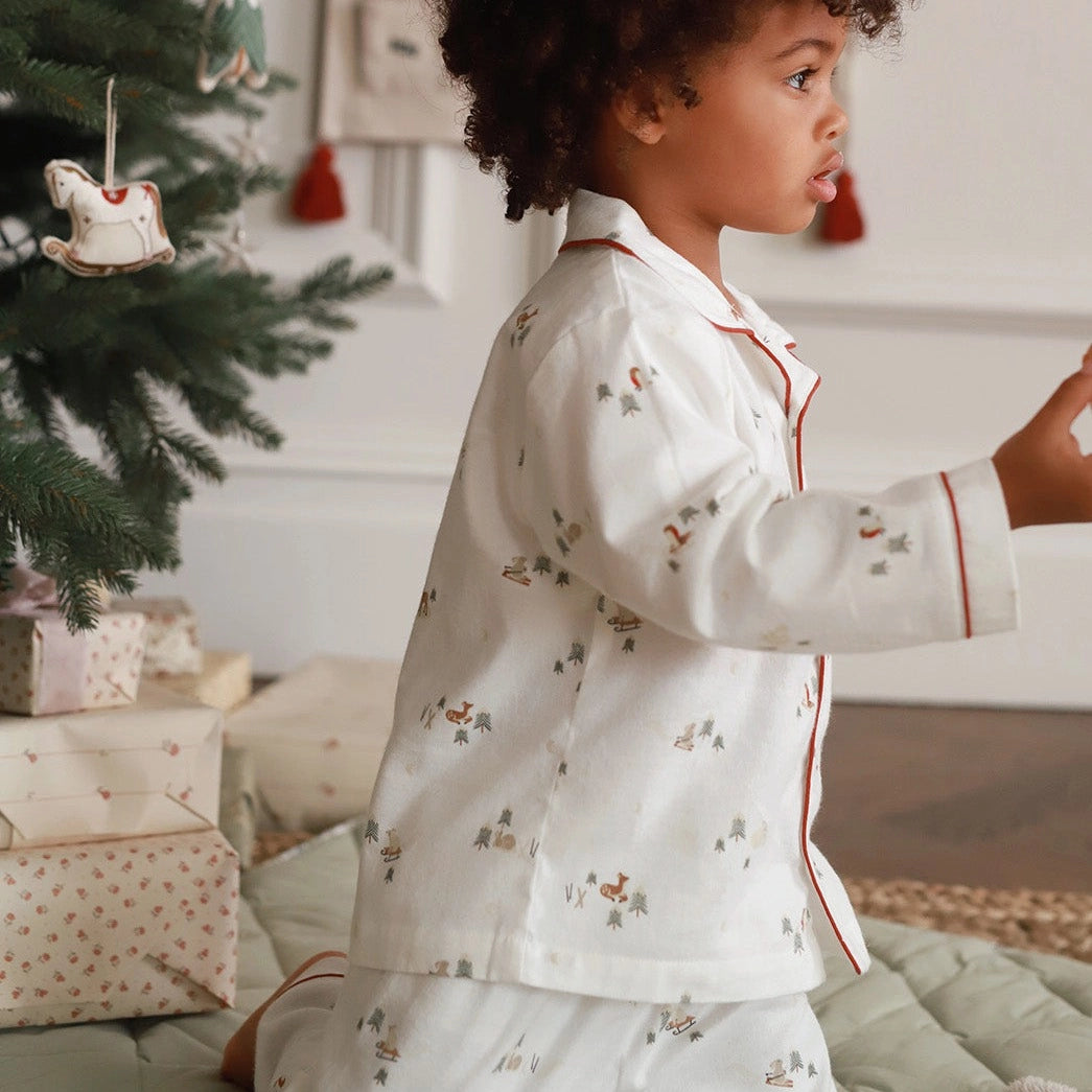 Kids Winter Ski Pyjamas - Avery Row