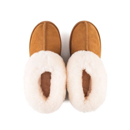 Ladies Sheepskin Slipper Bootie