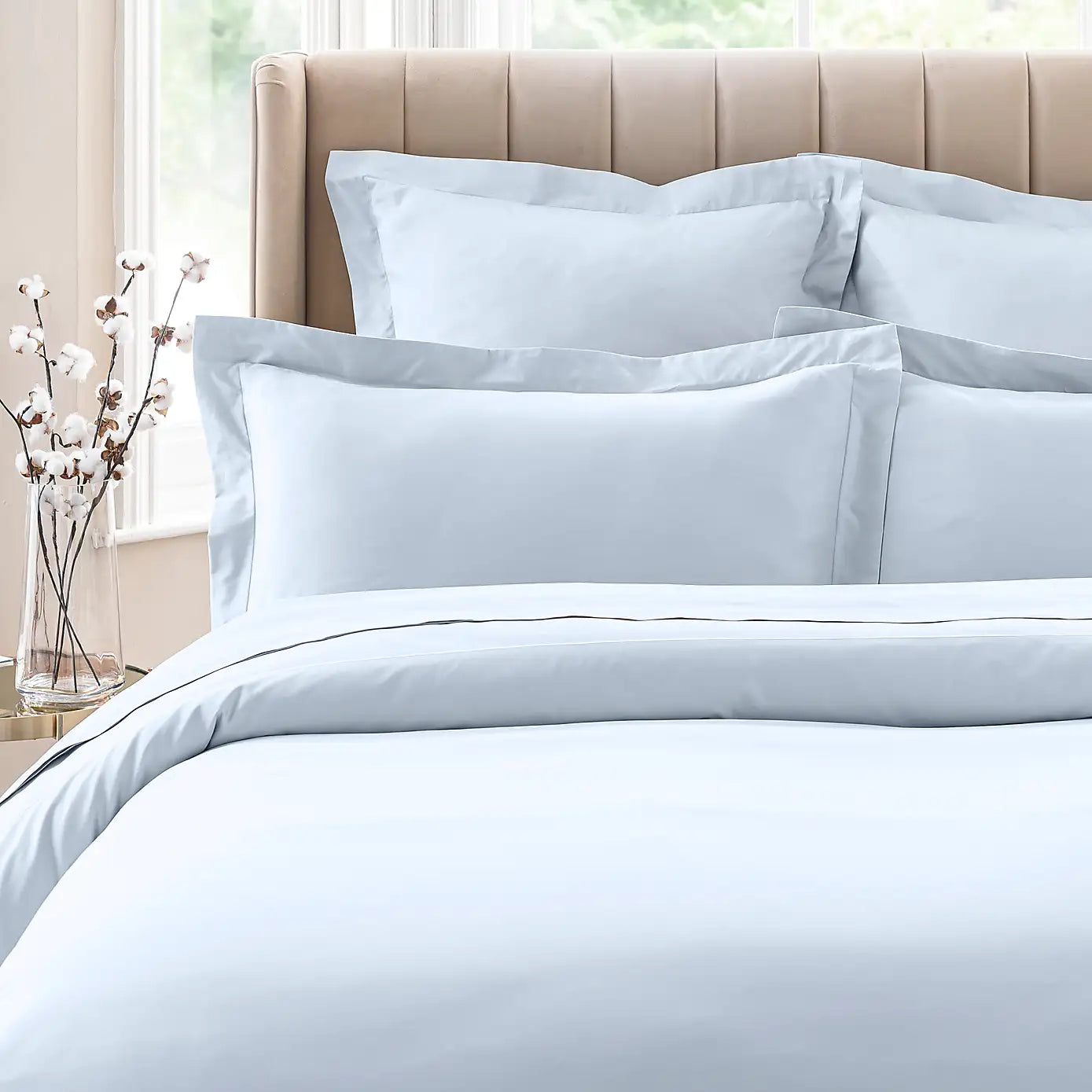 Pillowcase - Timeless Solids - Dorma Cotton Sateen Oxford