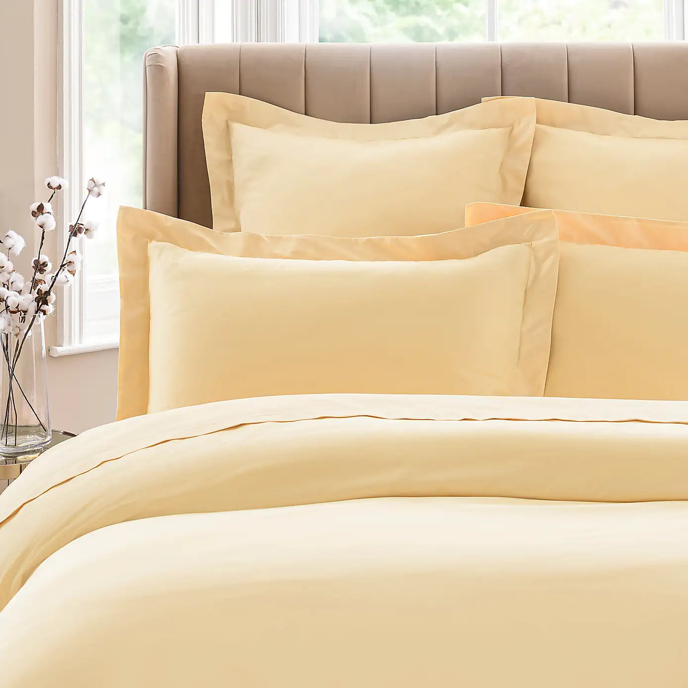 Pillowcase - Timeless Solids - Dorma Cotton Sateen Oxford