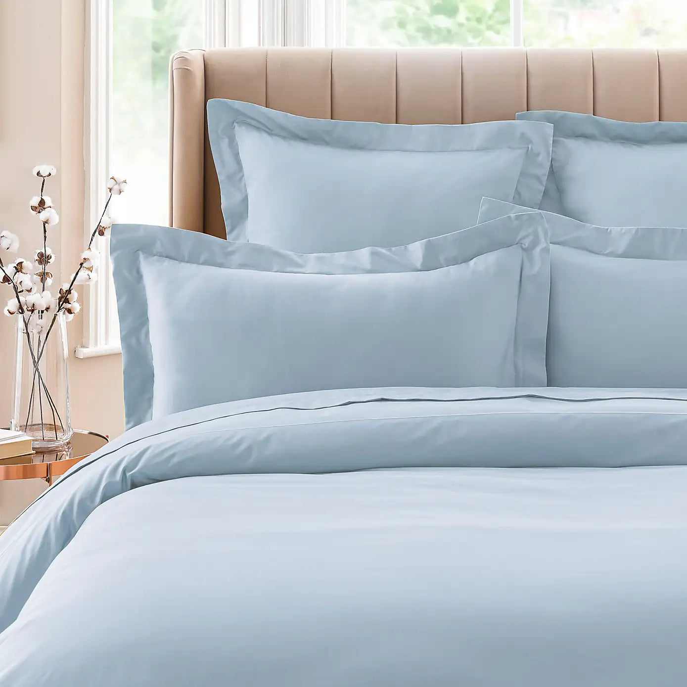 Pillowcase - Timeless Solids - Dorma Cotton Sateen Oxford