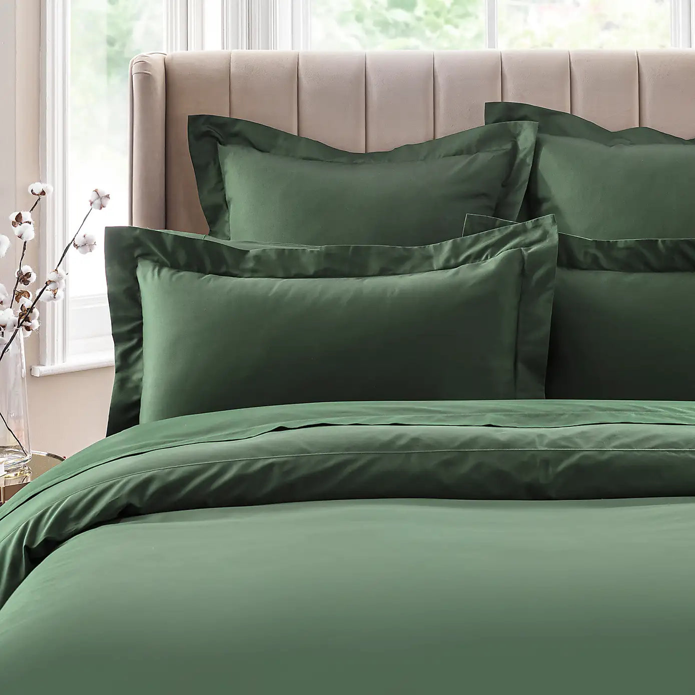 Pillowcase - Timeless Solids - Dorma Cotton Sateen Oxford