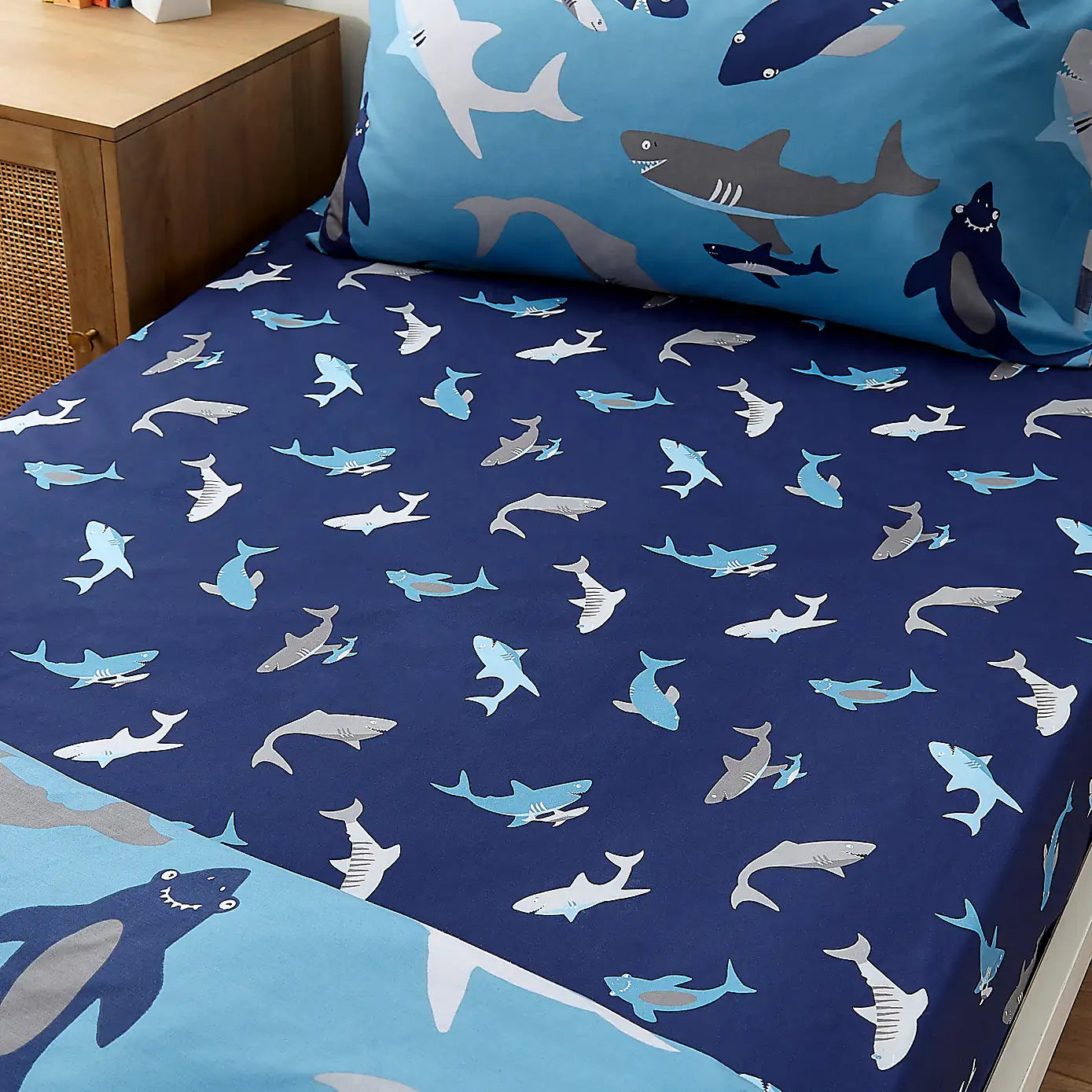 Shark Bait Fitted Sheet