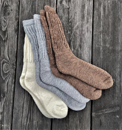 Ladies Cosy Alpaca Lounge Socks