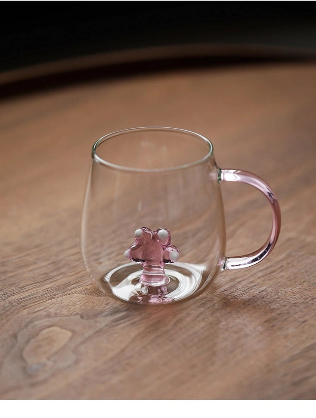 Cute Animal & Plant Glass Mug - Ghobi