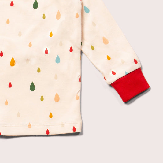 Kids Drip Drop Organic Pyjamas - Little Green Radicals