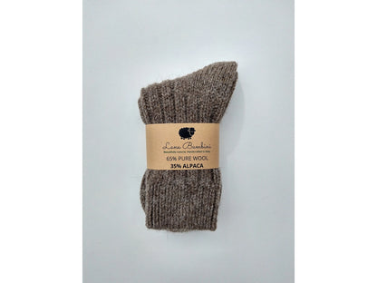 Alpaca Wool Socks - 100% Natural Fibers