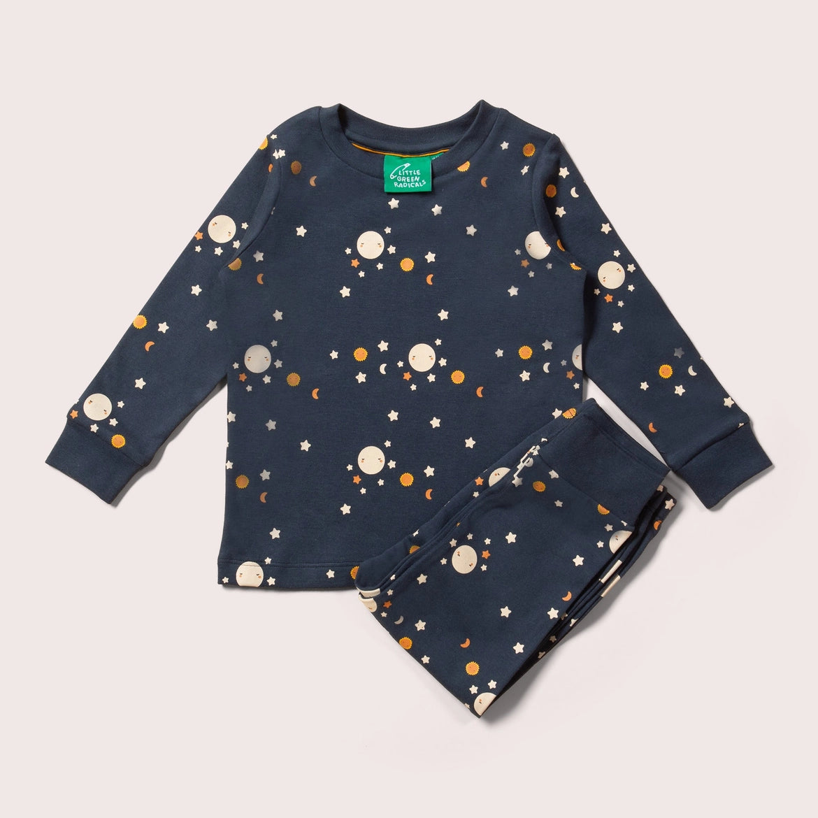 Kids Over The Moon Organic Pyjamas - Little Green Radicals