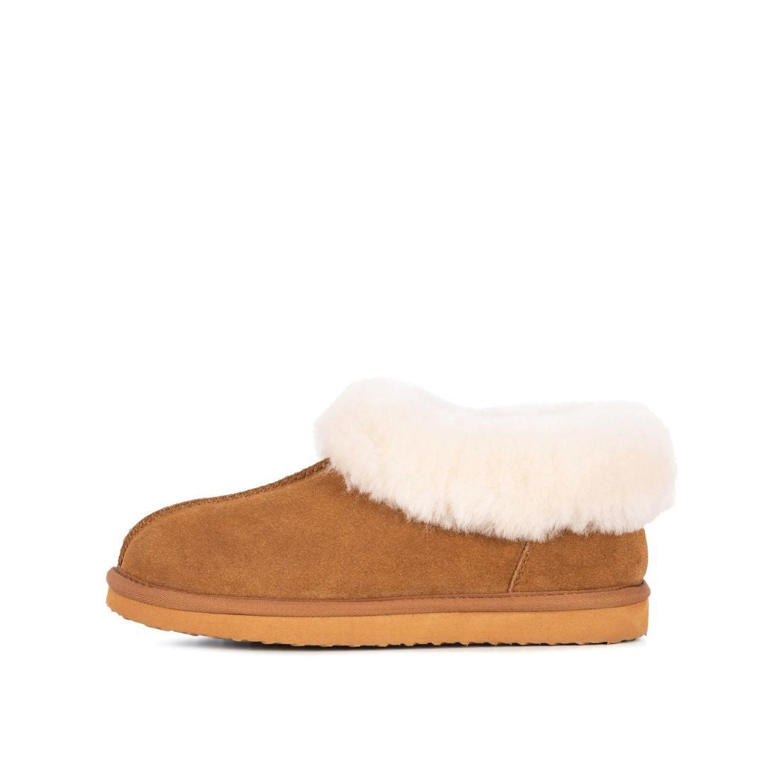 Ladies Sheepskin Slipper Bootie