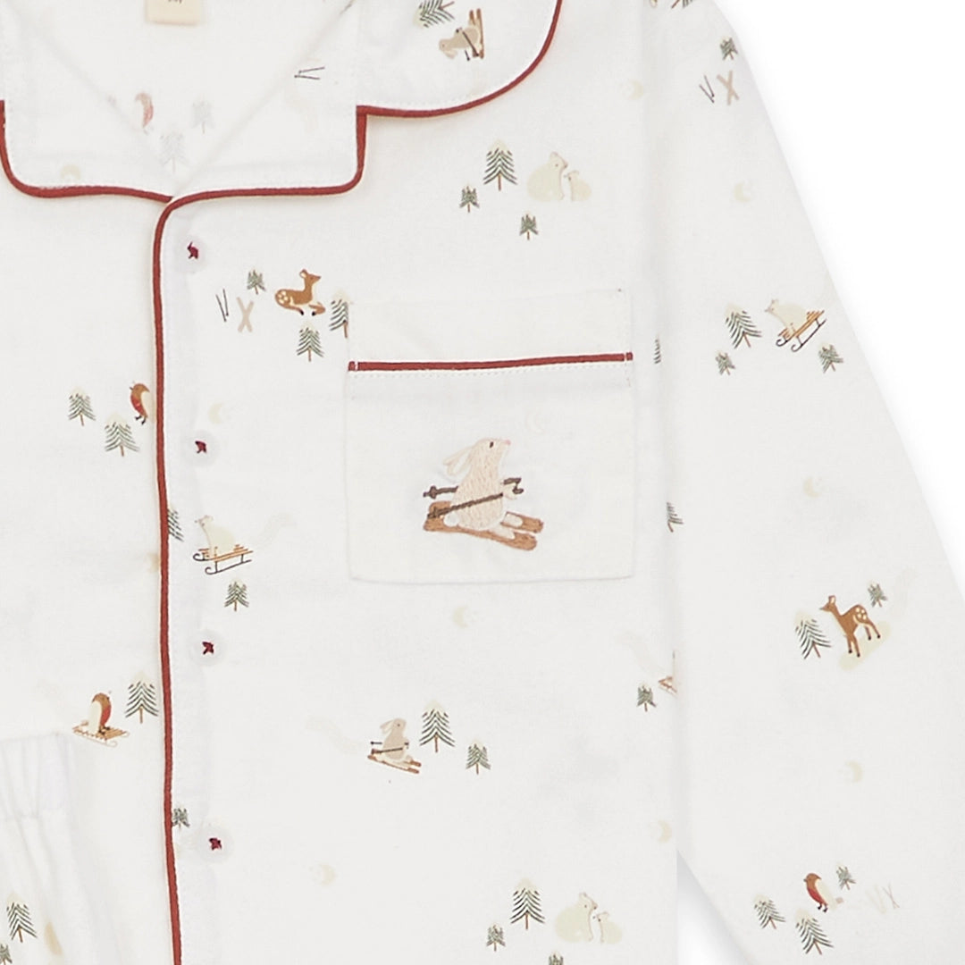 Kids Winter Ski Pyjamas - Avery Row