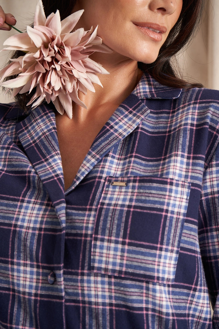 Plaid Pyjama Set