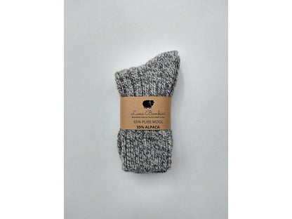 Alpaca Wool Socks - 100% Natural Fibers