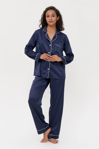 Satin Pyjamas - Identity Lingerie