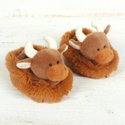 Highland Cow Baby Booties - Jomanda