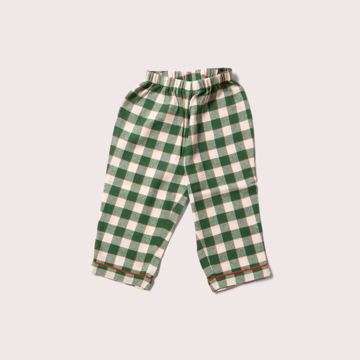 Kids Classic Check Organic Pyjamas - Little Green Radicals