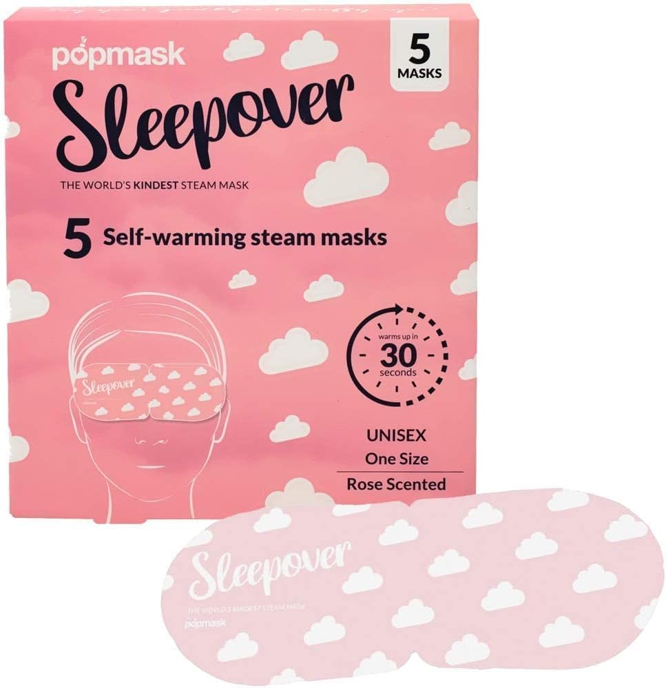 Sleepover Self-Heating Rose Scented Eye Masks