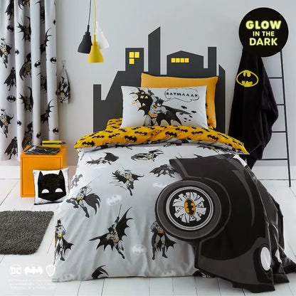 Batman Glow In The Dark Zip Bedding - Custom