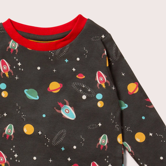 Kids Outer Space Organic Pyjamas