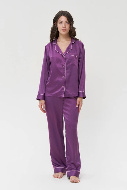 Satin Pyjamas - Identity Lingerie