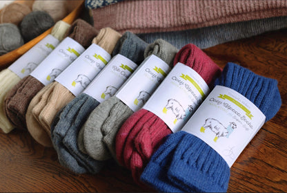 Ladies Cosy Alpaca Lounge Socks