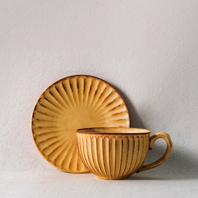 Japanese Mug & Saucer - Gohobi