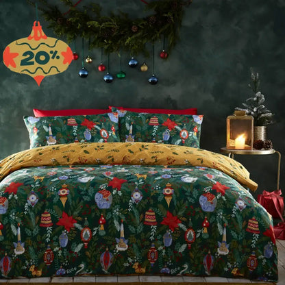 Deck The Halls Zip Bedding - Custom