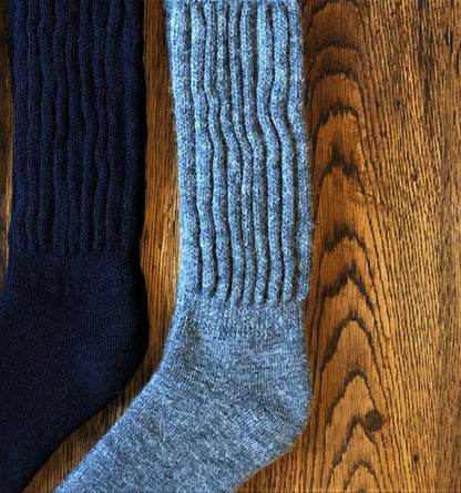 Men's Alpaca Ribbed Socks