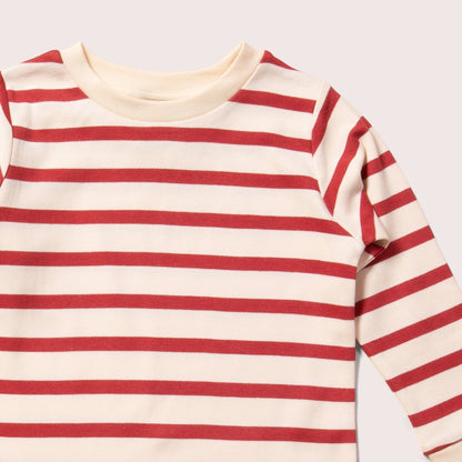 Kids Stripes Forever Organic Pyjamas - Little Green Radicals