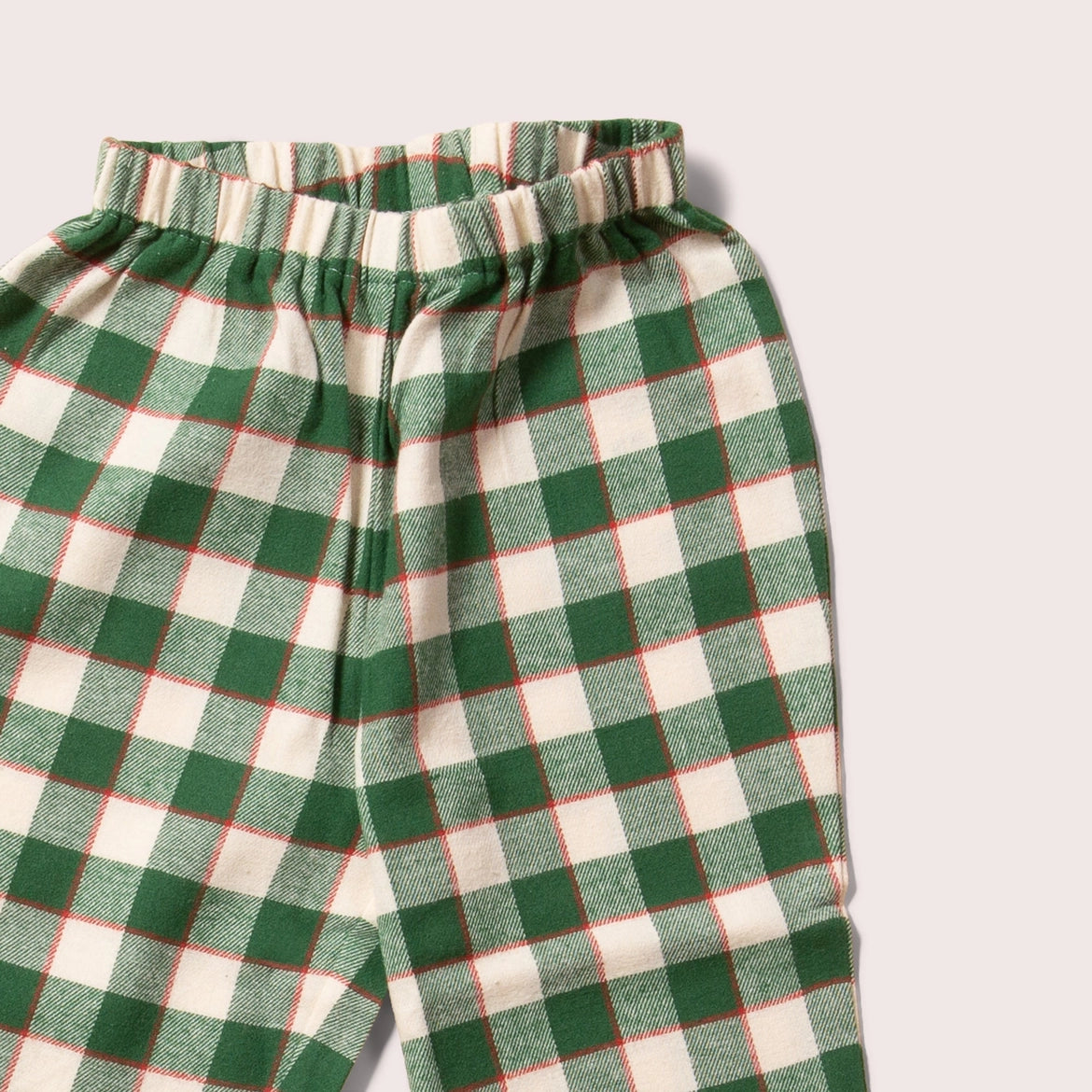 Kids Classic Check Organic Pyjamas - Little Green Radicals