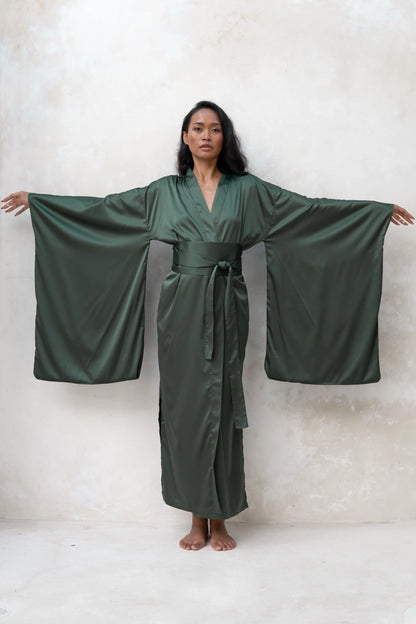 Satin Kimono - Identity Lingerie