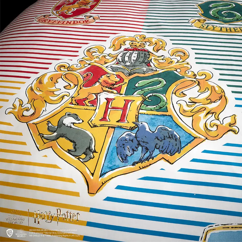 Harry Potter Hogwarts Houses Zip Bedding - Custom