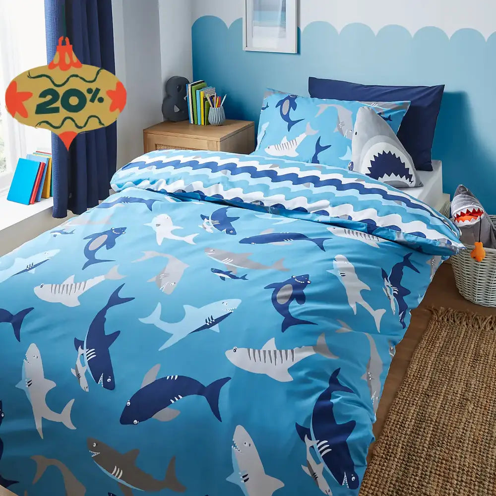 Shark Bait Zip Bedding - Custom