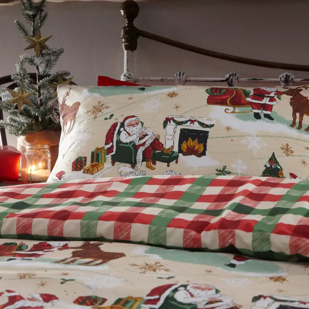 Sleepy Santa Zip Bedding - Custom