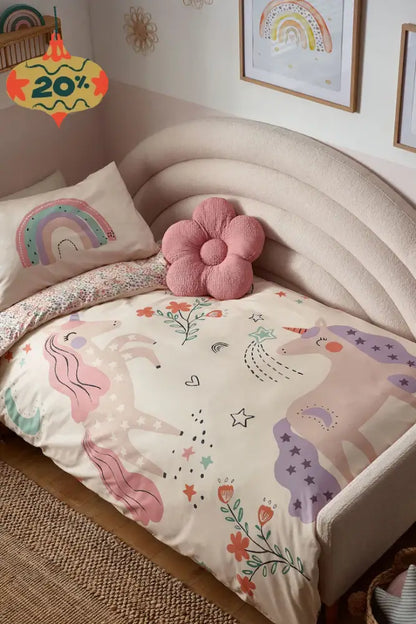 Unicorn Bliss Zip Bedding - Custom